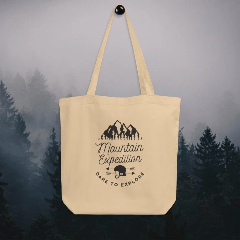 Mountain Expedition Eco Tote Bag