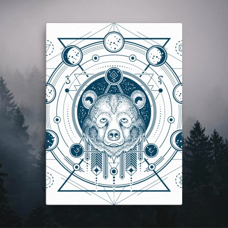 Sacred Bear Thin Canvas - Image 5