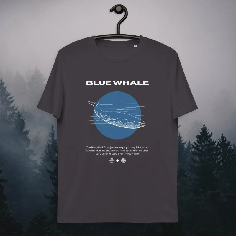 Blue Whale ES1 Organic T-shirt - Image 2