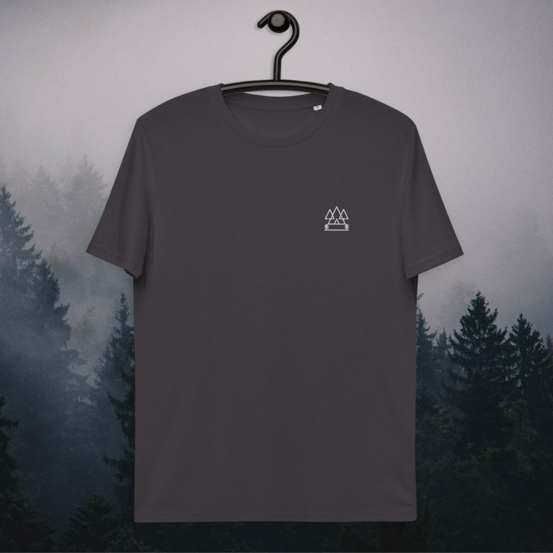 Minimalist Mountains Organic T-shirt - Image 3