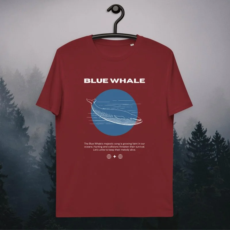 Blue Whale ES1 Organic T-shirt - Image 3