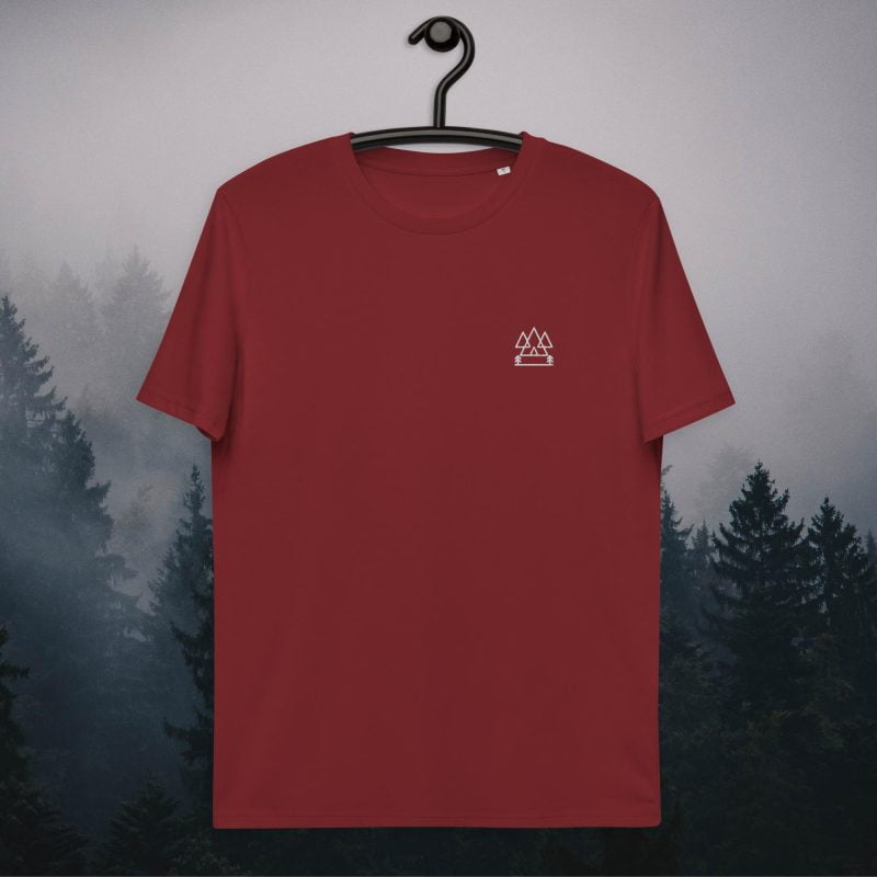 Minimalist Mountains Organic T-shirt - Image 5