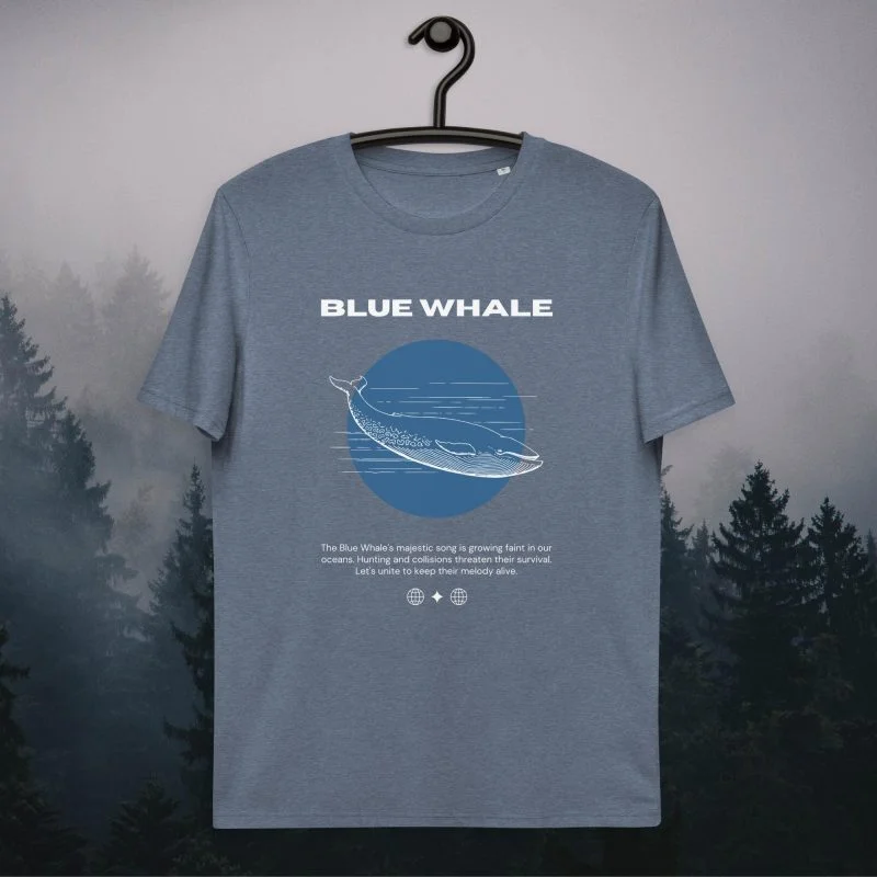 Blue Whale ES1 Organic T-shirt - Image 5