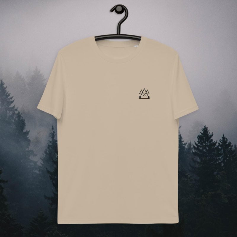 Minimalist Mountains Organic T-shirt - Image 8