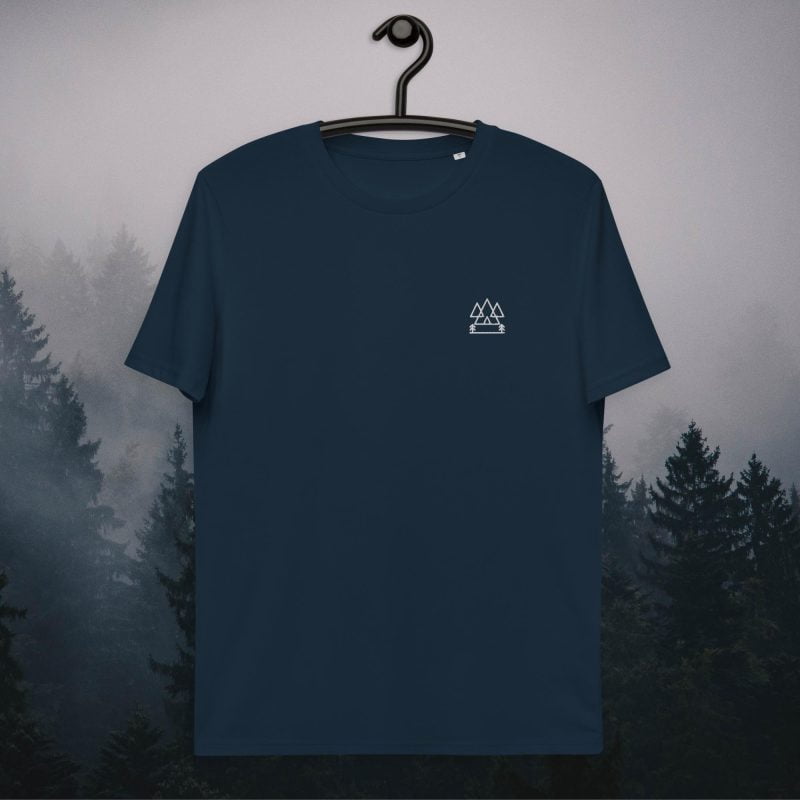 Minimalist Mountains Organic T-shirt - Image 2