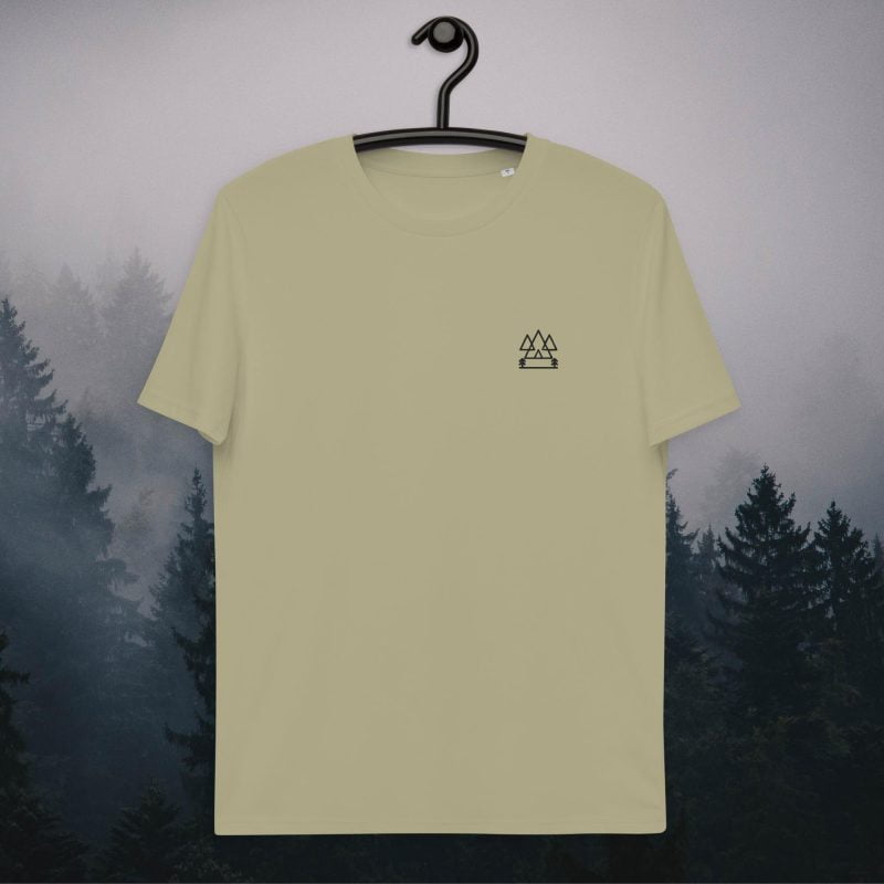 Minimalist Mountains Organic T-shirt - Image 9