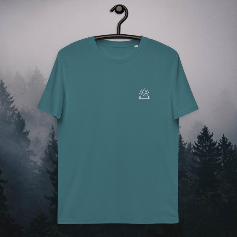 Minimalist Mountains Organic T-shirt - Image 4