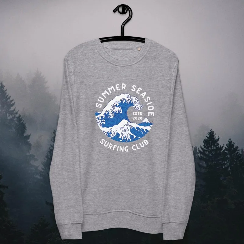 Summer Seaside Organic Sweatshirt - Image 2