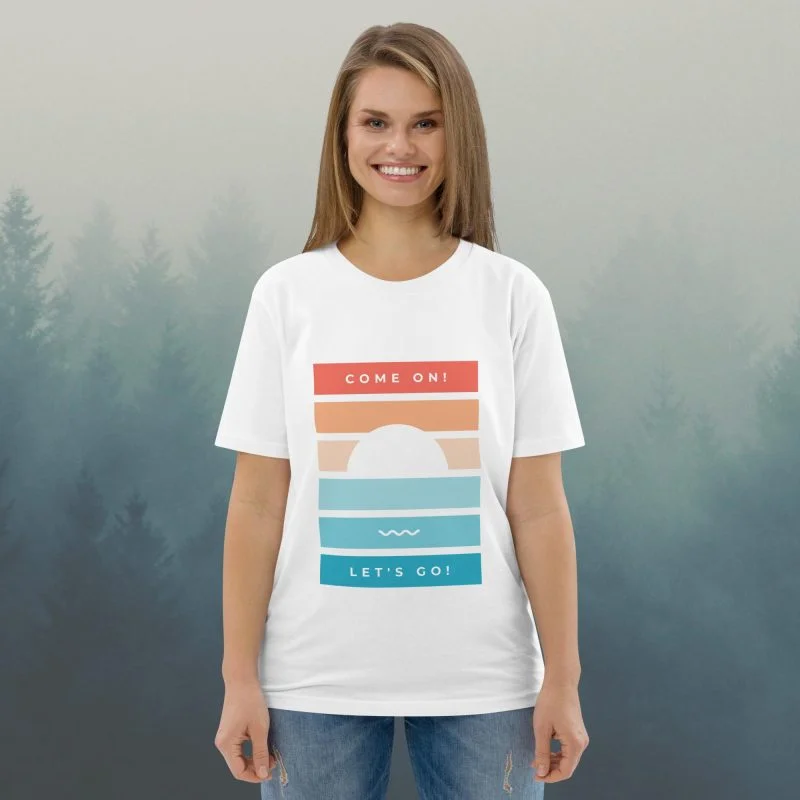 Let's Go Organic T-shirt - Image 2